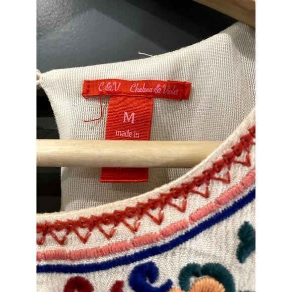 Chelsea & Violet Tan Sleeveless Dress Size Medium‎ - Picture 3 of 4